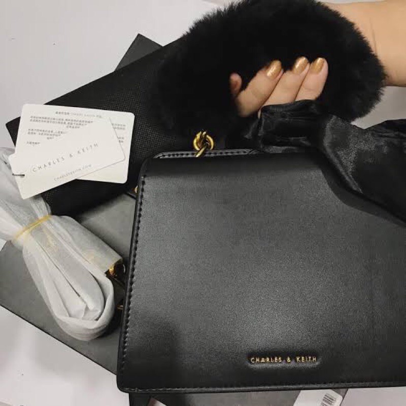 Charles & 2025 keith fur bag