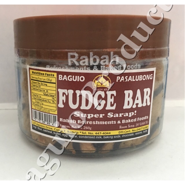 Baguio Pasalubong Fudge Bar | Shopee Philippines