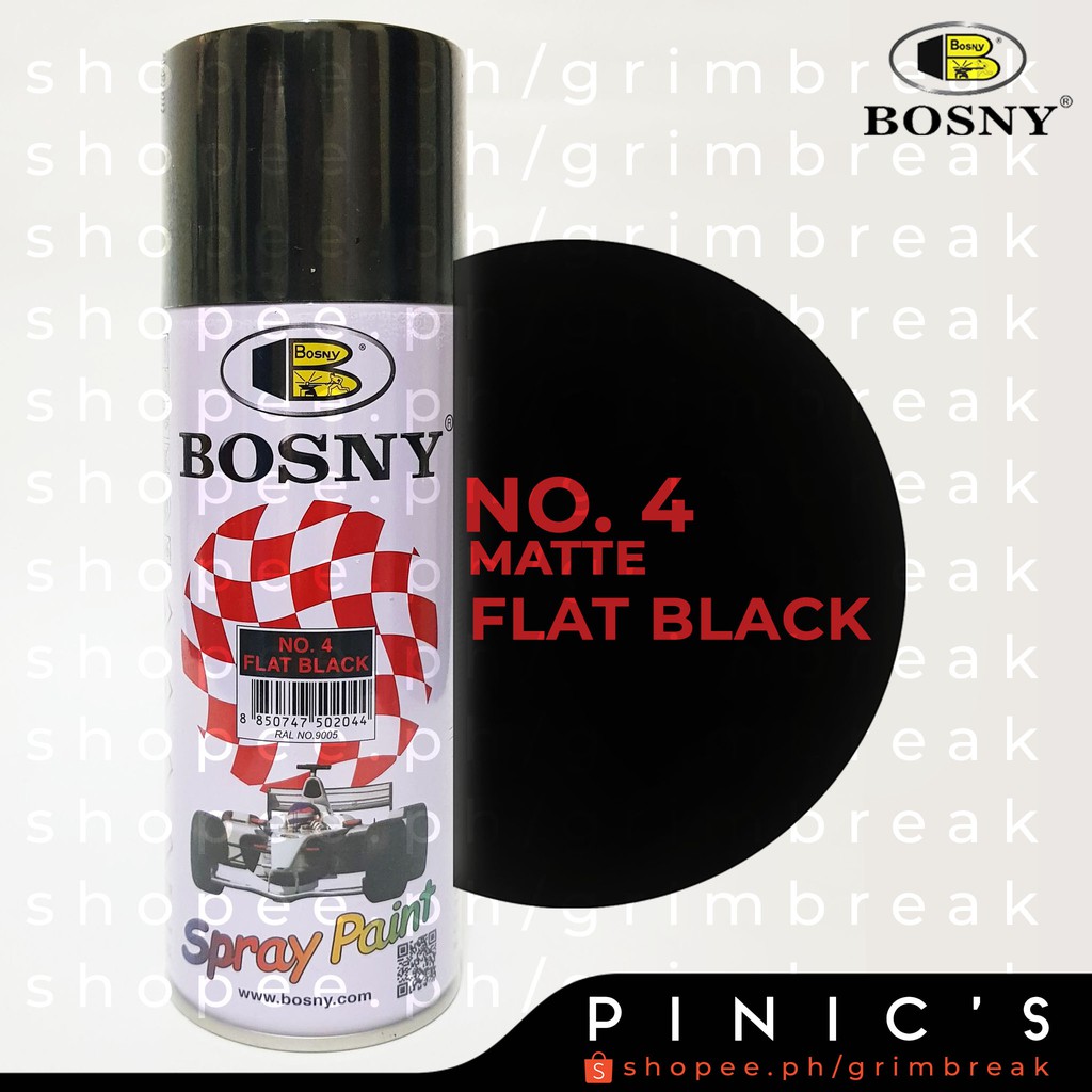 Bosny Flat Black (Other colors are available as well) Shopee Philippines