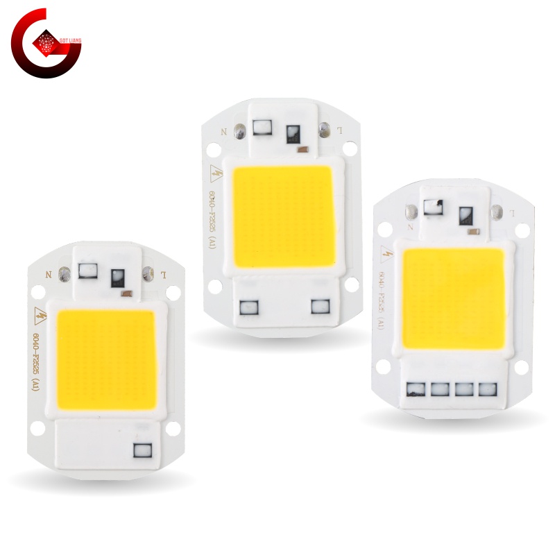 Got Liang LED Chip 10W 20W 30W 50W 220V COB Lamp Beads Smart IC No Need ...