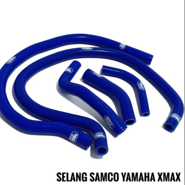 Samco Yamaha Xmax 250 300 Radiator Hose - Original Thailand | Shopee ...
