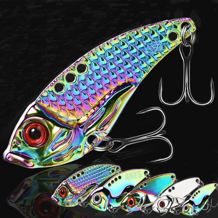  Fishing Spinners  VIB Sequin Tremor Fishing Lures