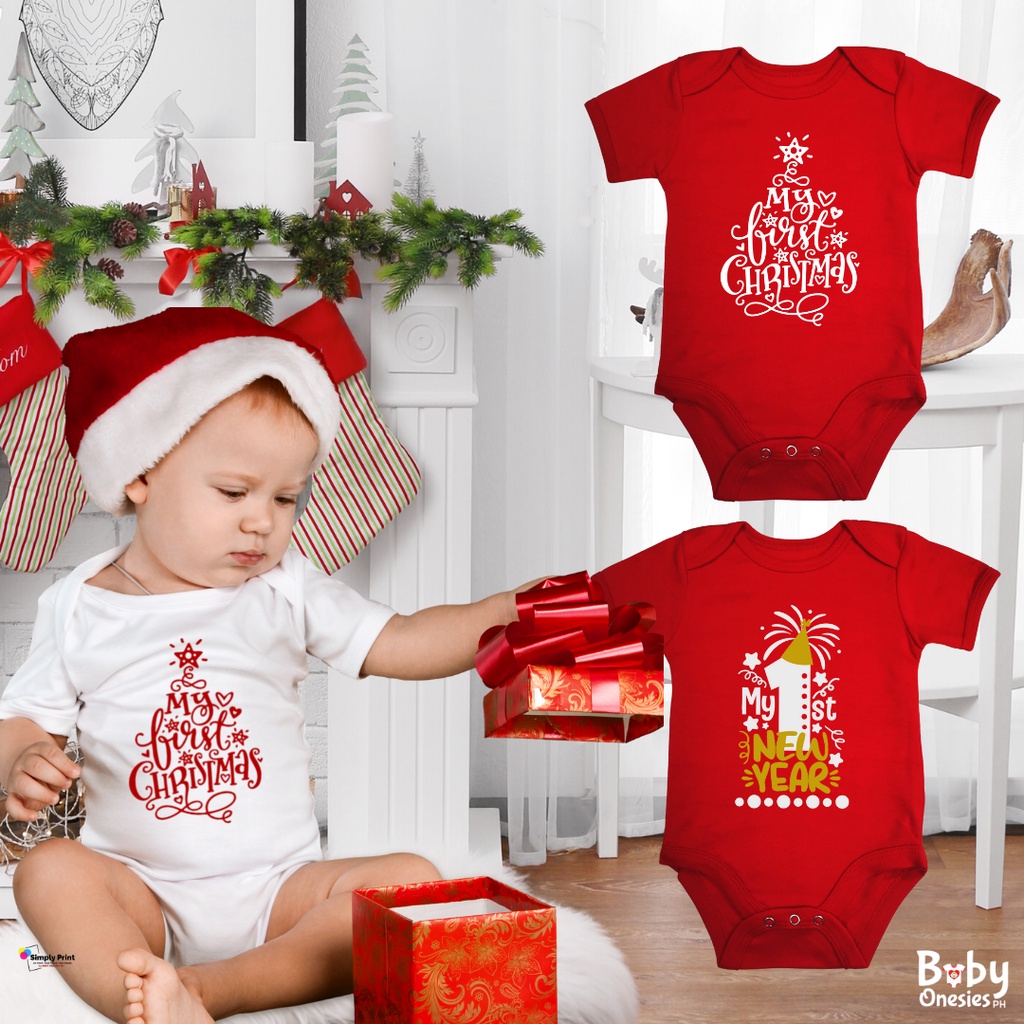 Holiday baby onesies best sale
