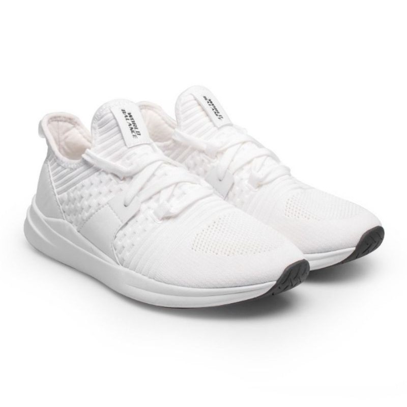 World balance white shoes best sale for men