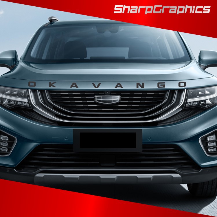 Okavango Hood Sticker Geely Set Sticker Decal | Shopee Philippines