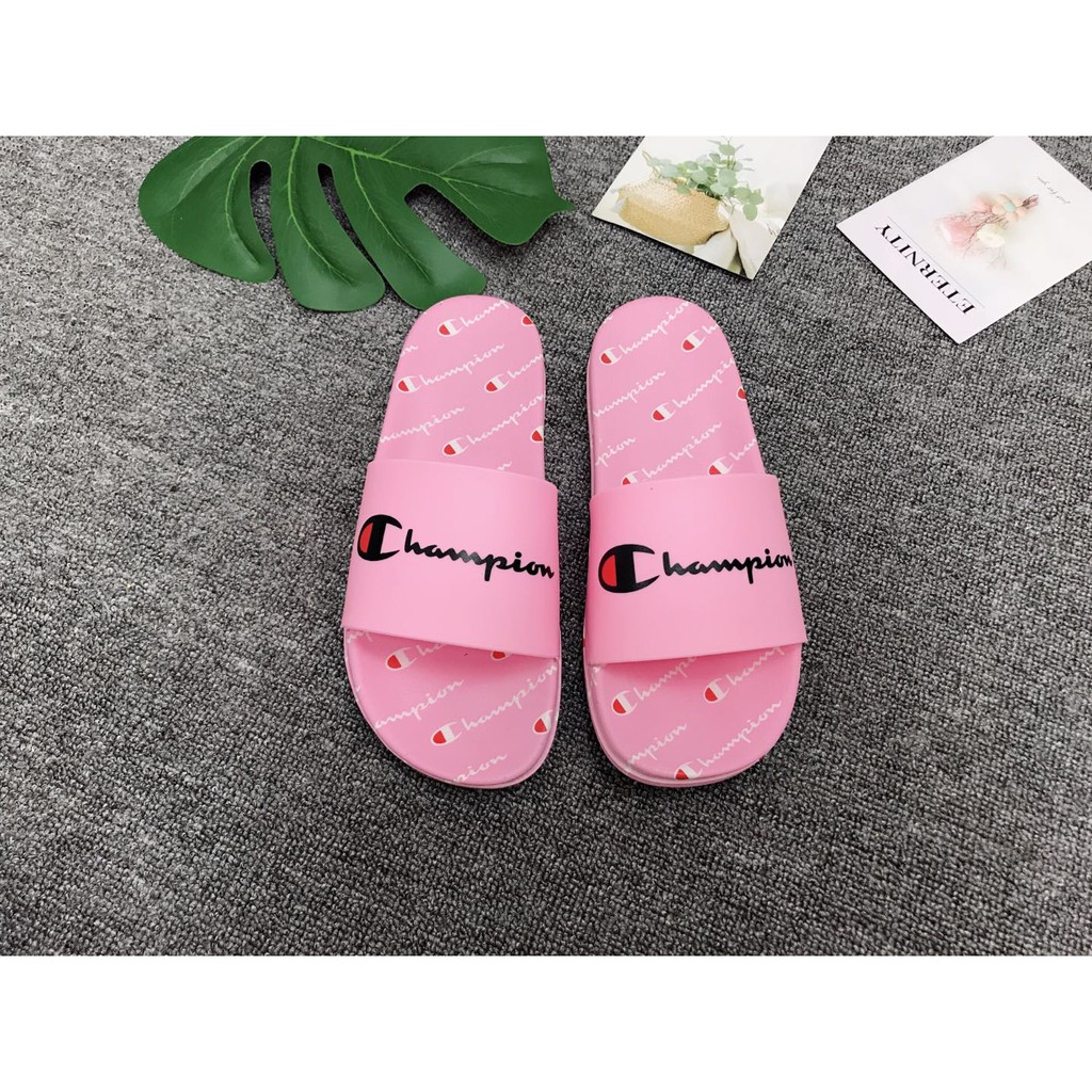 Pink store champion slippers