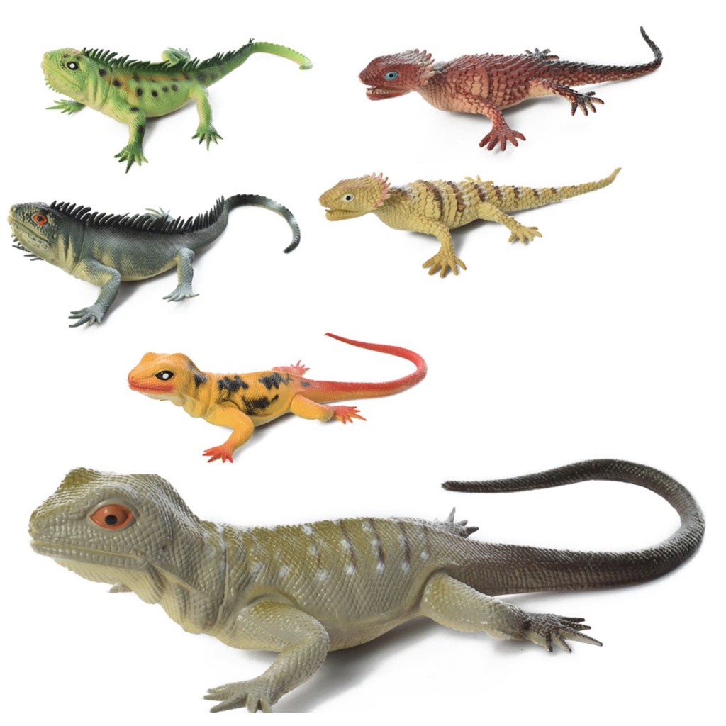 30CM Simulation Lizard snake Crocodile Squeak Children's Novelty Toy ...