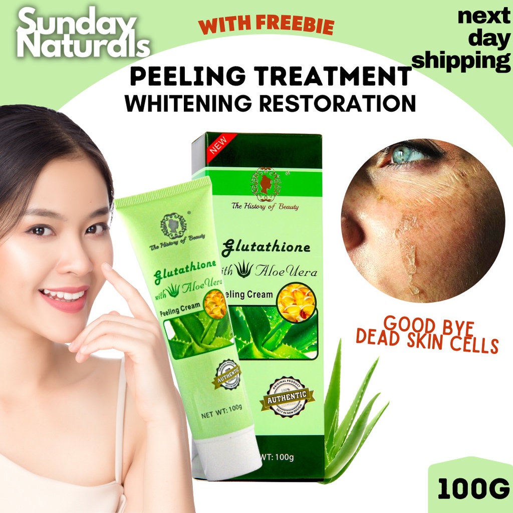 GLUTATHIONE WITH ALOE VERA MAGIC PEELING CREAM ORIGINAL | Shopee ...