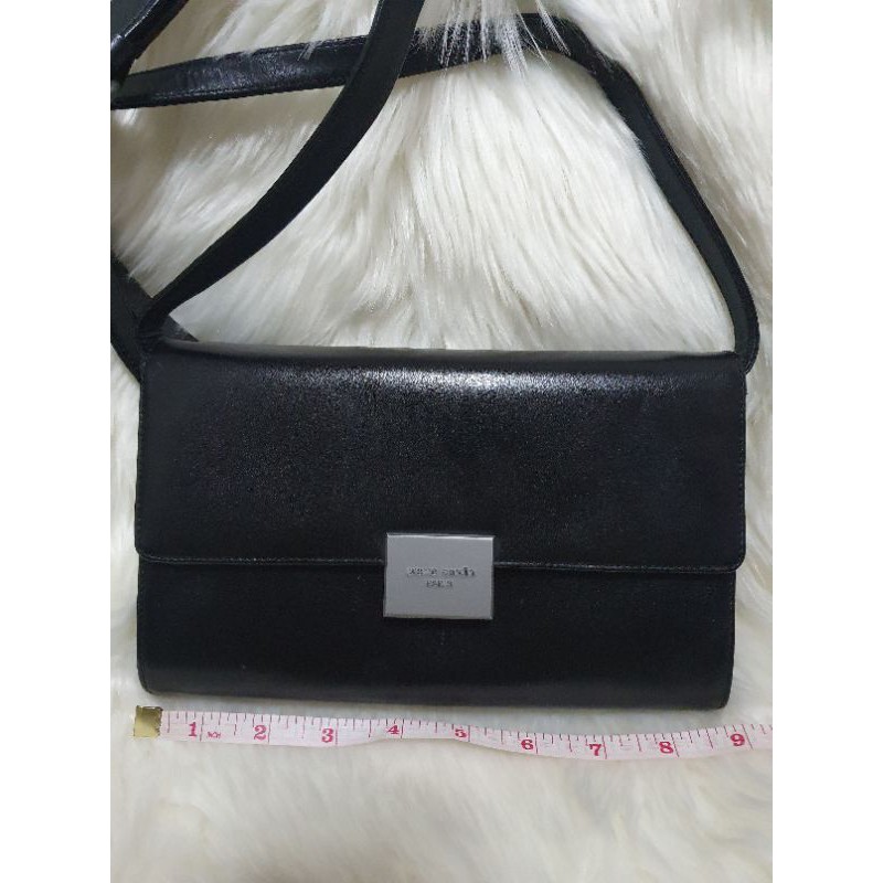 Pierre Cardin Sling Bag Black Leather | Shopee Philippines