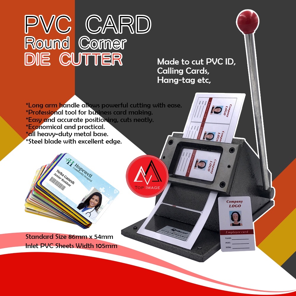 Heavy Duty Business Name ID Card Die Cutter