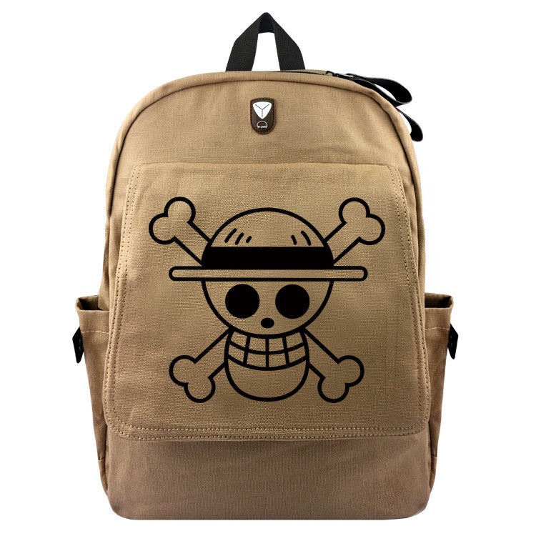 One Backpack Luffy Zoro Sanji Cartoon Anime Backpack Preppy Style School Student School Bag