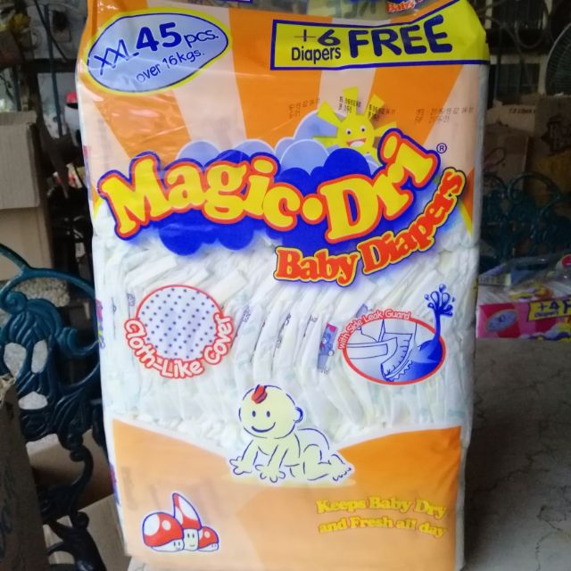 Magic deals dri diaper