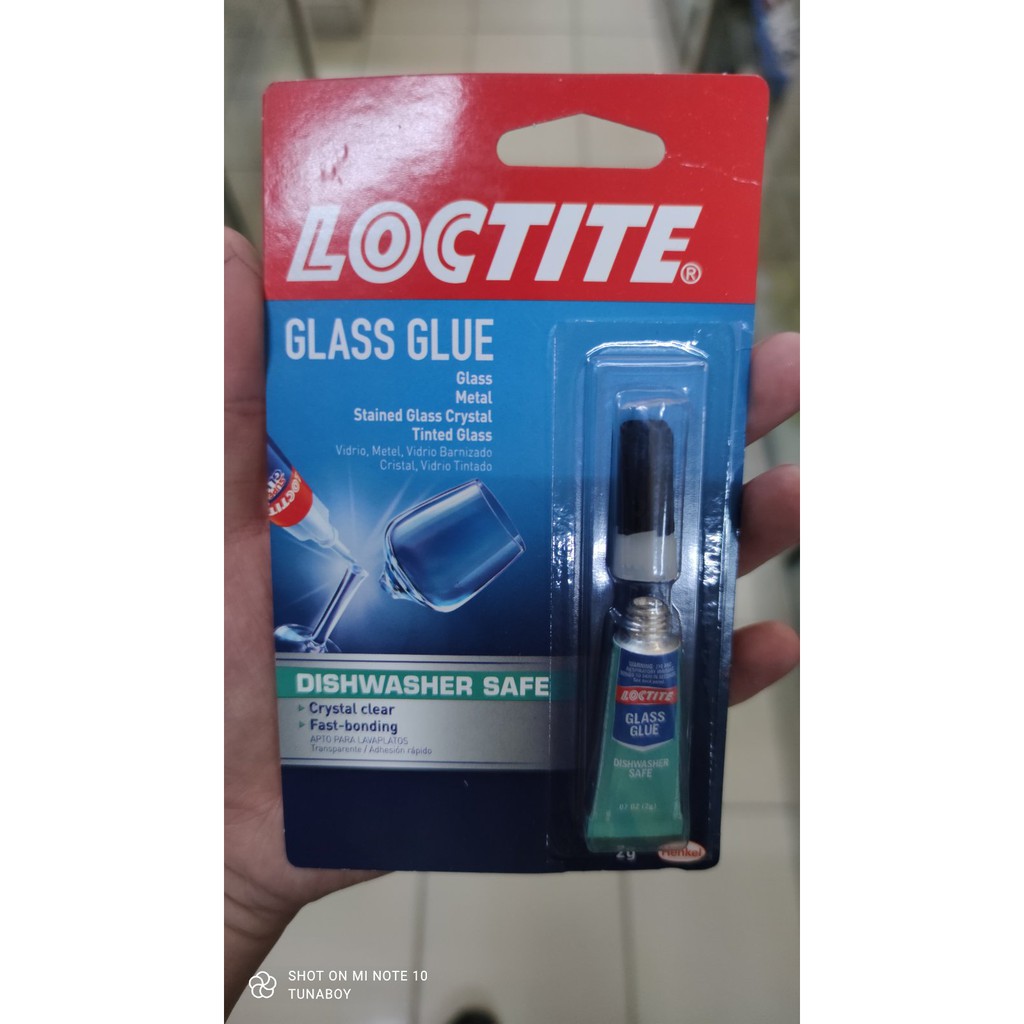 Loctite GLASS Glue 2g (Dishwasher Safe) Shopee Philippines