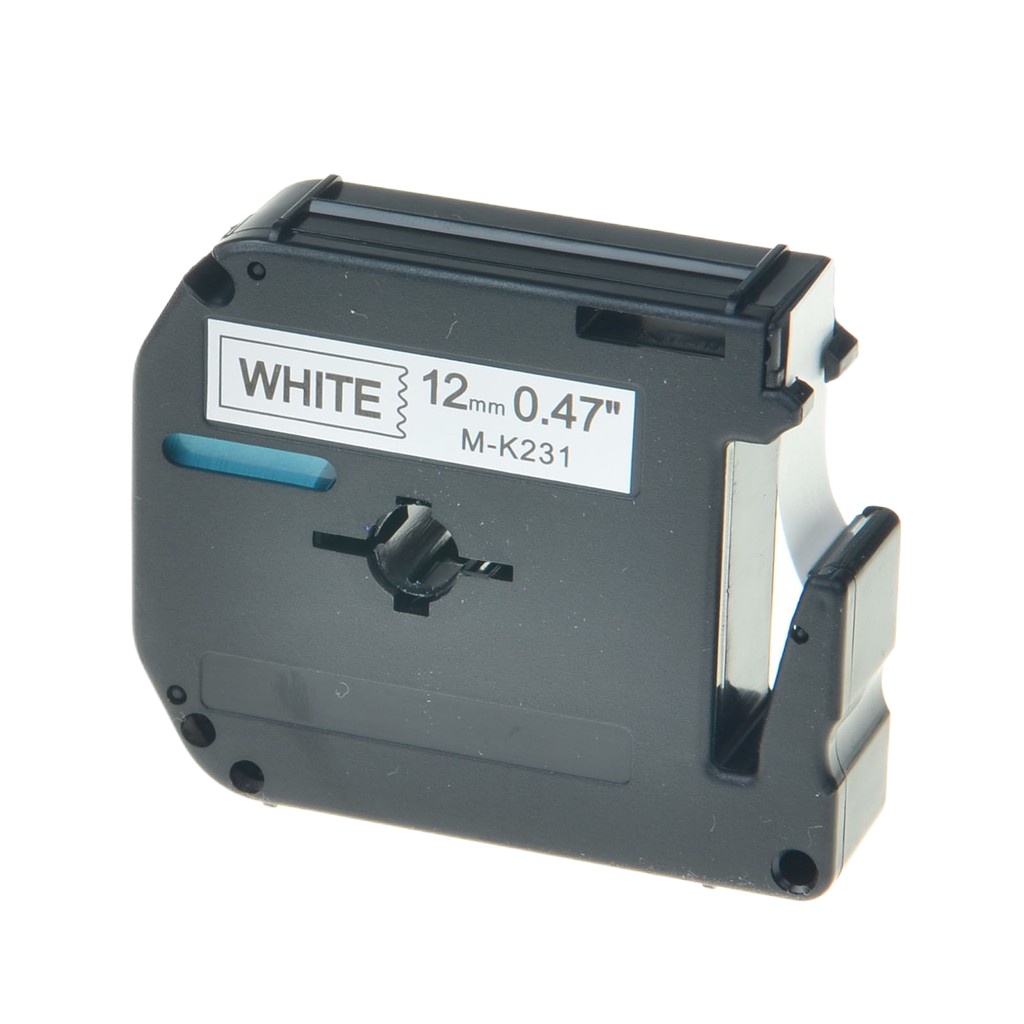 2pcs MK231 replace Brother label Tape Black on White 12mm Shopee
