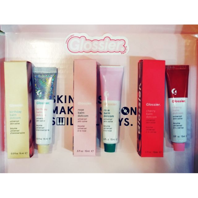 Glossier lip Balm TRIO Shopee Philippines