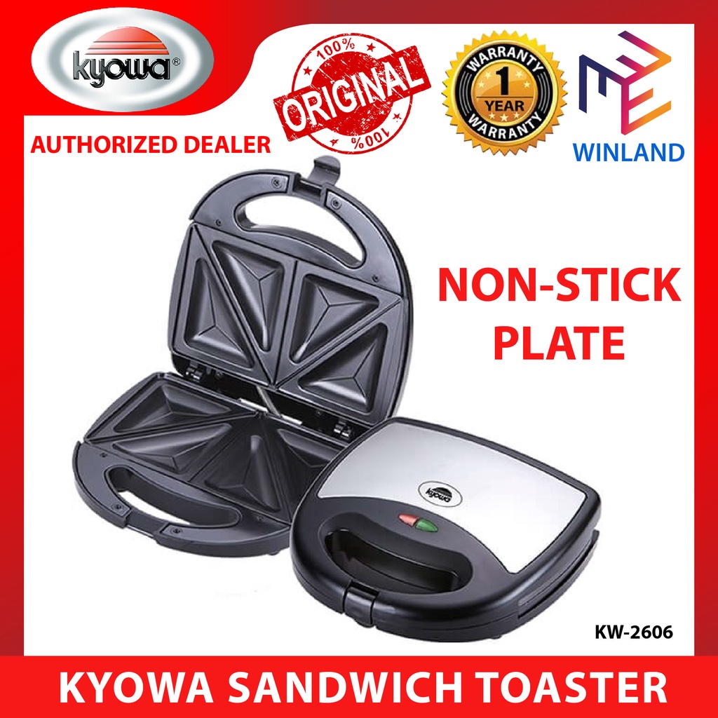 Kyowa Original Non Stick Sandwich Maker Sandwich Toaster KW2606 KW2606