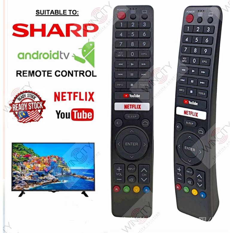 WSS sharp replacment led/Android TV/Netflix/YouTube smart TV