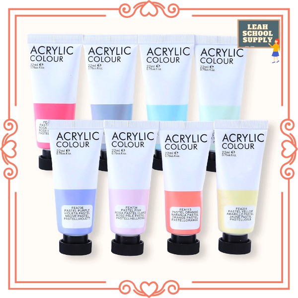 Art Ranger Acrylic paint [Pastel color] [75ml]