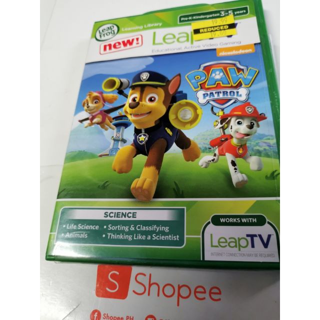 Leaptv best sale paw patrol