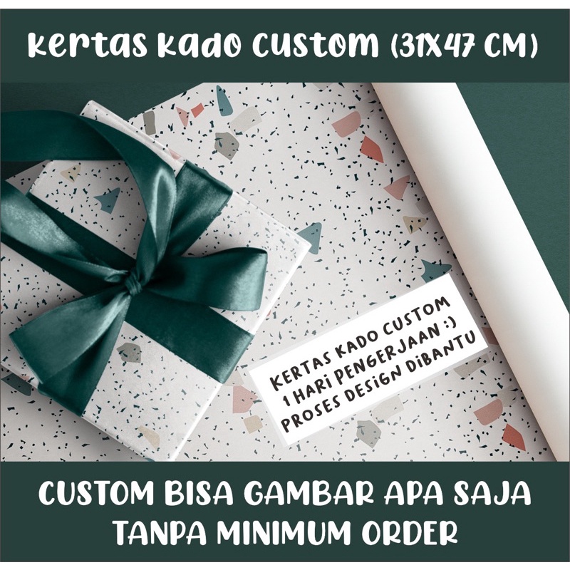 Custom Design Gift Paper/Own Photo/BTS NCT BLACKPINK KPOP IDOL BIAS