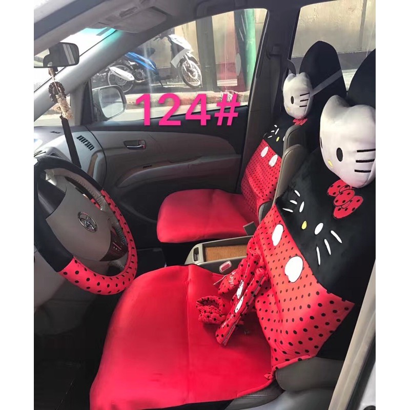 Hello kitty outlet car seat covers