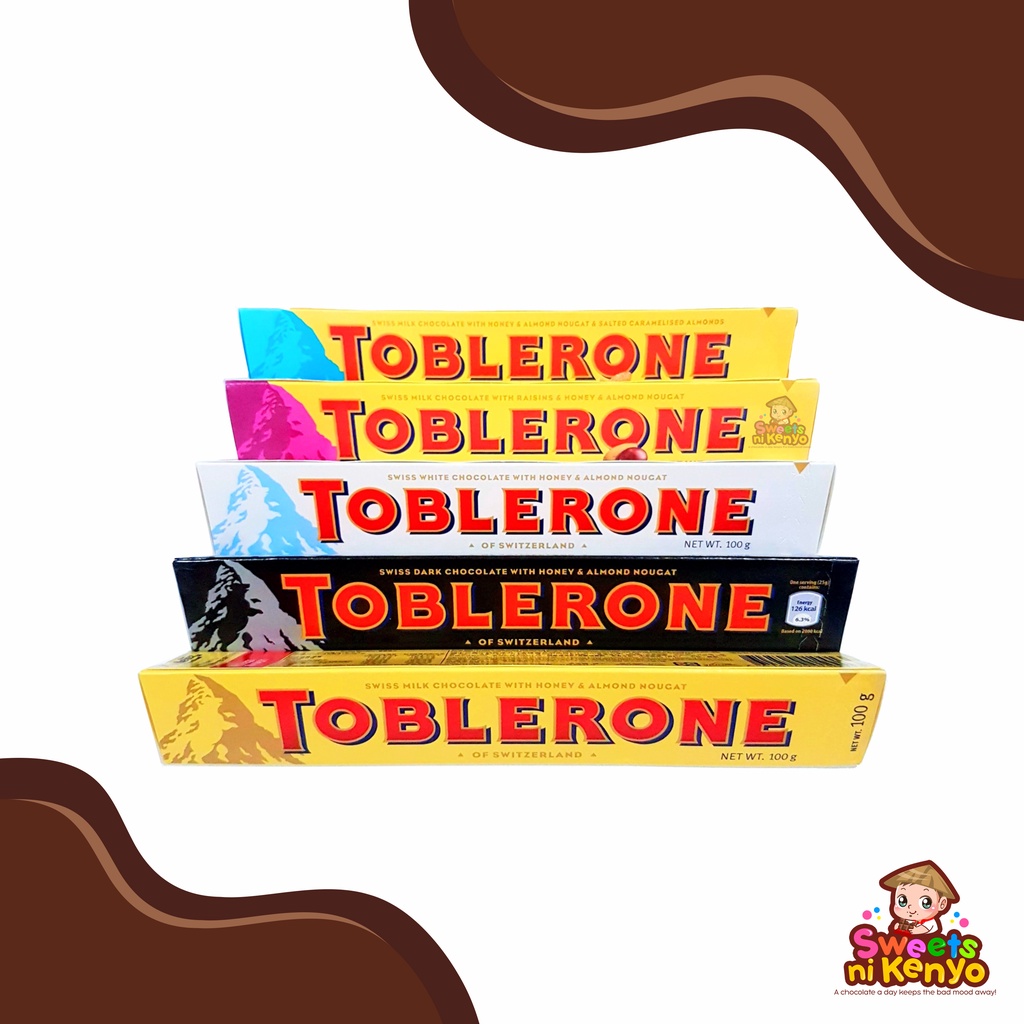 [BUY 1 TAKE 1] Toblerone 100g Milk Chocolate / Fruits And Nuts / Milk