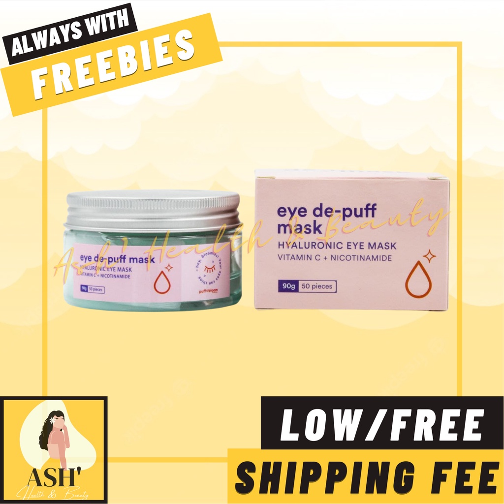 Puff & Bloom by Hey, Hann | Eye De-Puff Mask 50 Sheets Per Tub | Shopee ...