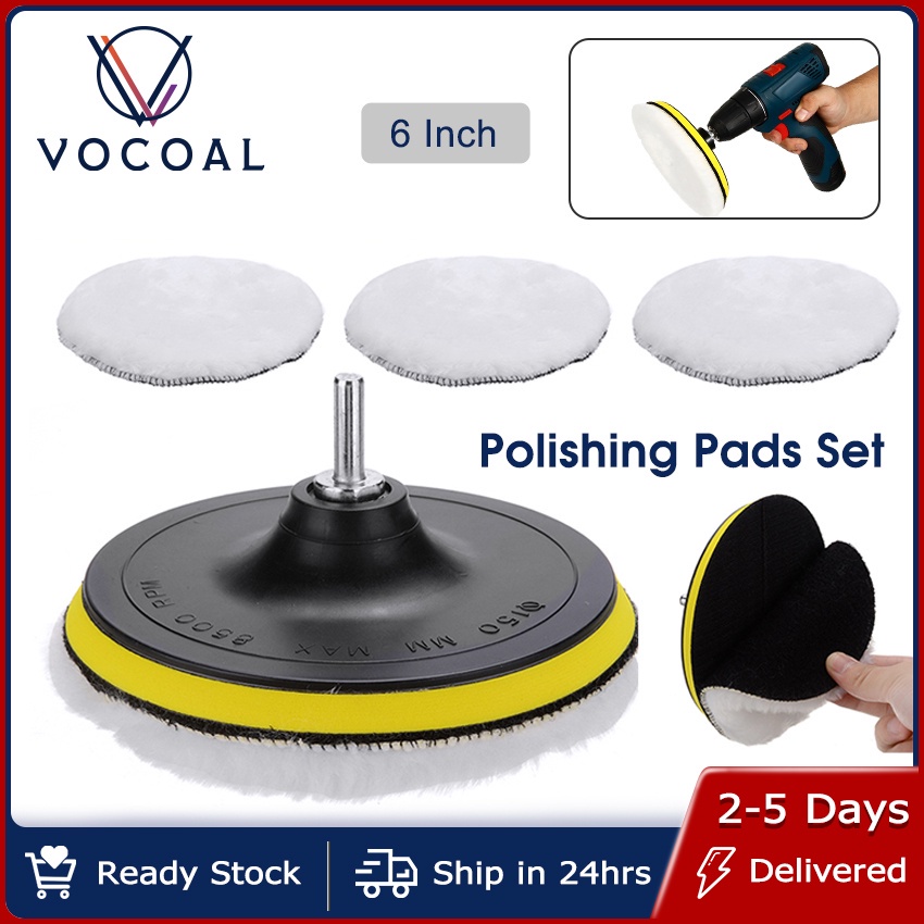 【local COD】 buffing machine 【Ready Stock】Vocoal 5pcs Buffing Pad