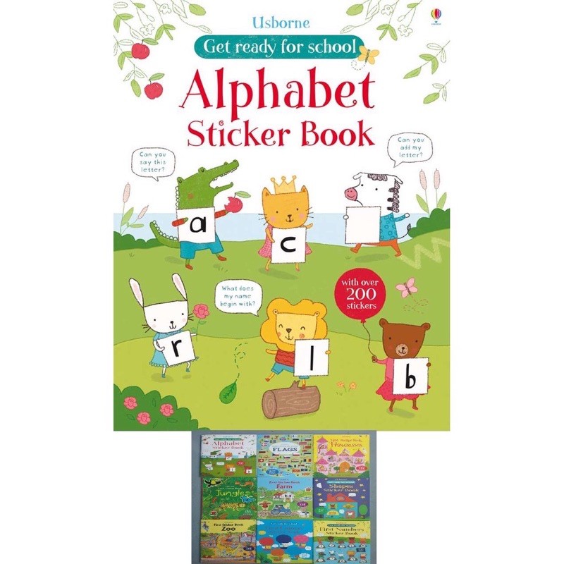 Usborne sticker book | Shopee Philippines