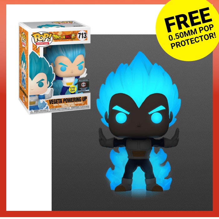 Funko Pop Dragon Ball Super - Vegeta Powering Up 713 (glow In The