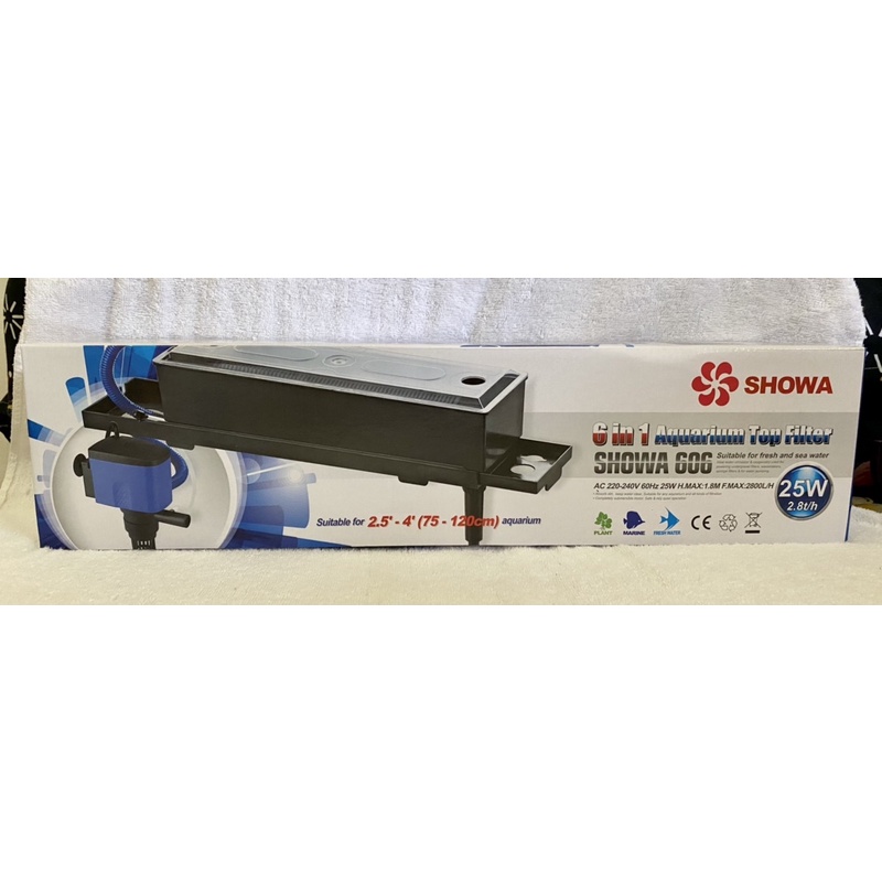 Showa 606 6in1 aquarium top filter | Shopee Philippines