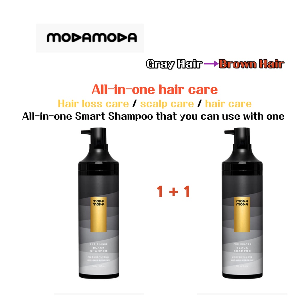MODAMODA Pro Chang Black Shampoo Gray Hair Shampoo Gray Hair