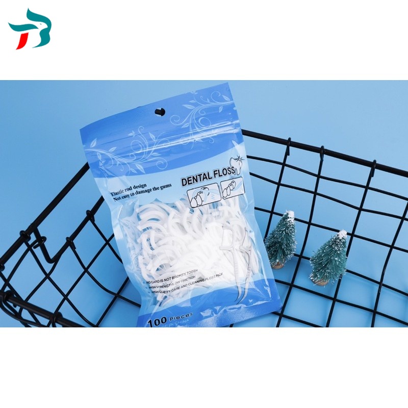 Dental Floss 100&50 Pcs/set Flosser Teeth Toothpick Stick Dental Floss