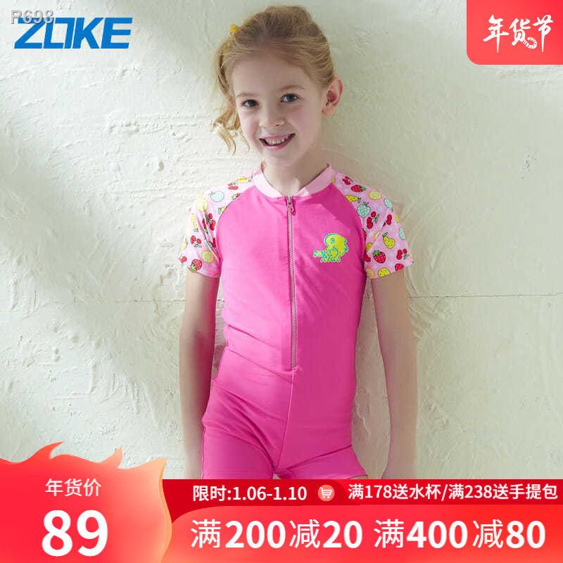 【ins】 Chau Ke swimsuit children girls summer one-piece medium and large ...