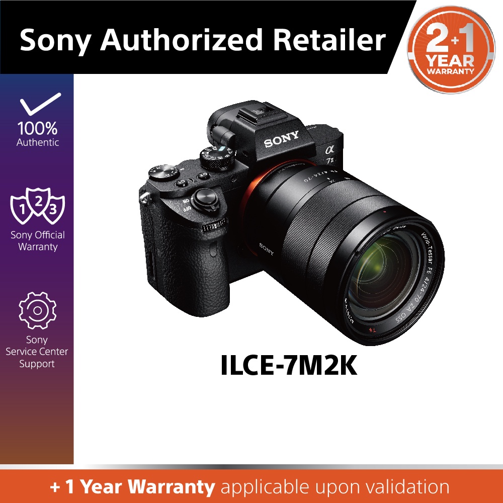 Sony ILCE7M2K/ A7M2K Alpha Emount Camera with Fullframe Sensor with