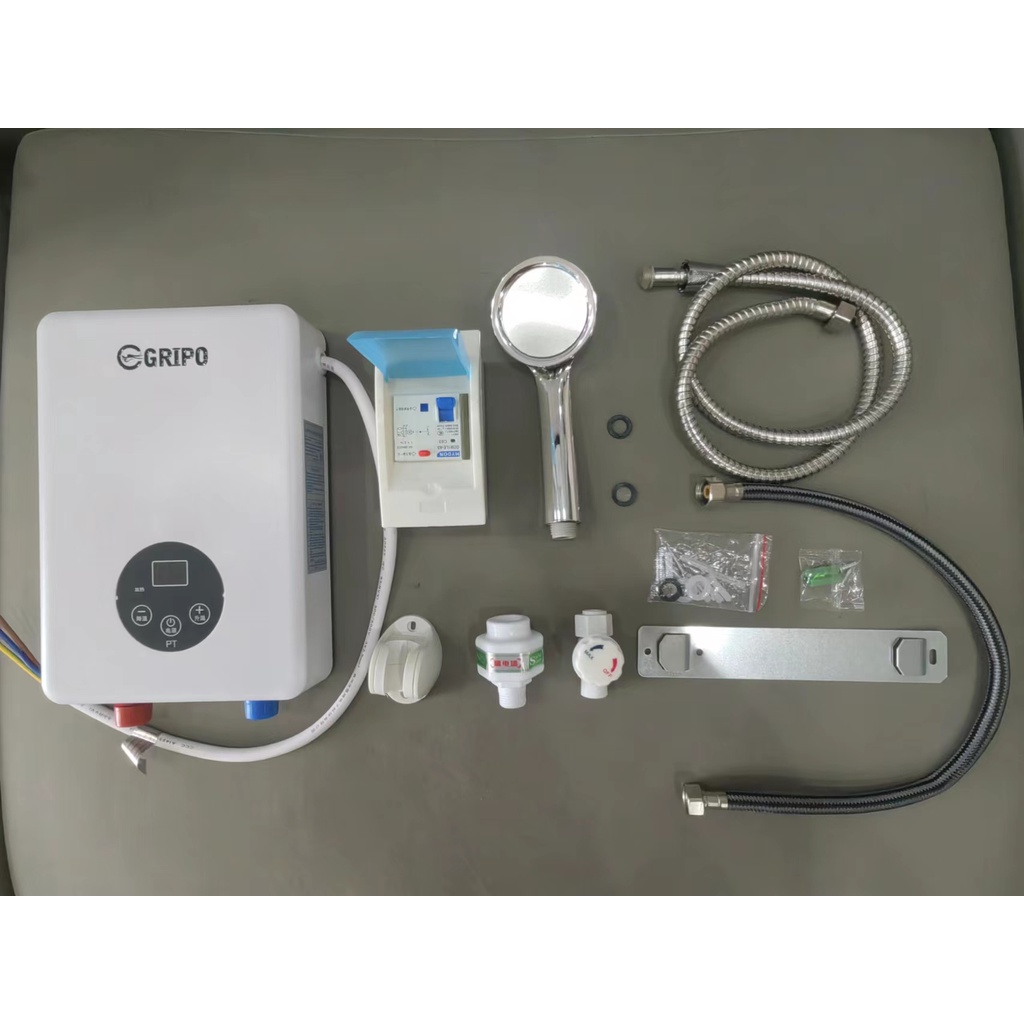 GRIPO High Quality Electric Instant Water Heater 6000W GP6KW | Shopee  Philippines