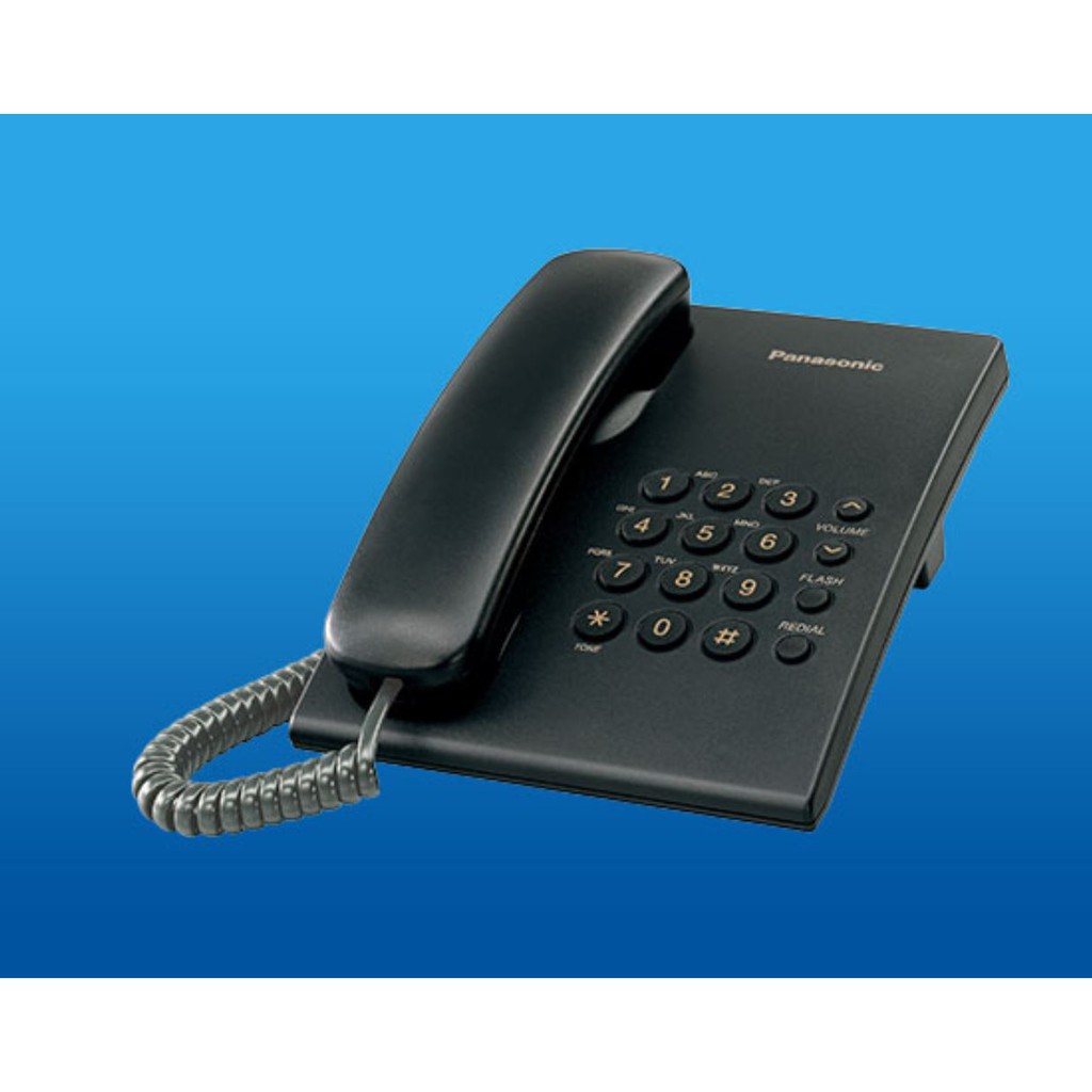 Panasonic Corded Single Line Phone KX-TS500MX | Shopee Philippines