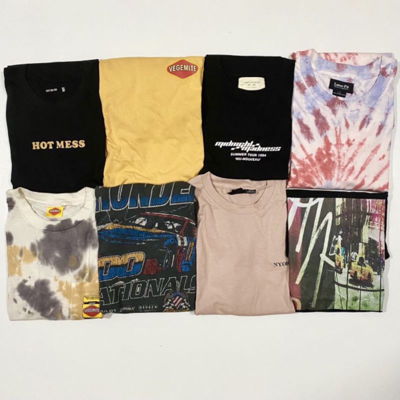 PLUS SIZE Cotton On Men's Vintage Band Tees Shopee Philippines