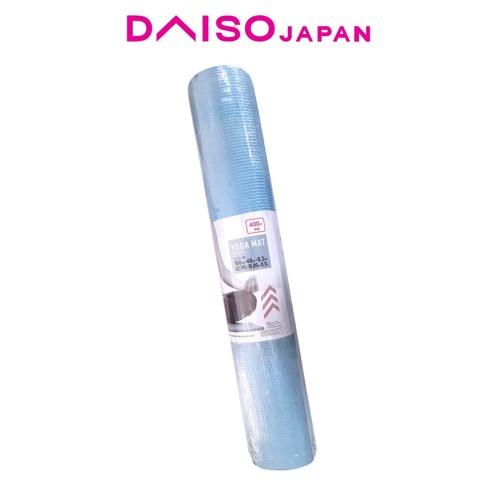 Daiso Blue Yoga Mat 160 cm Shopee Philippines