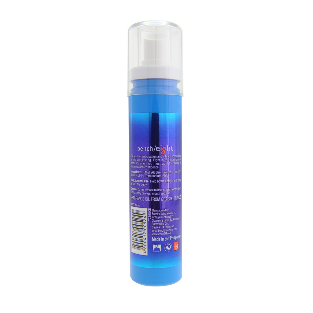 BENCH Eight Body Spray 100ml | Shopee Philippines