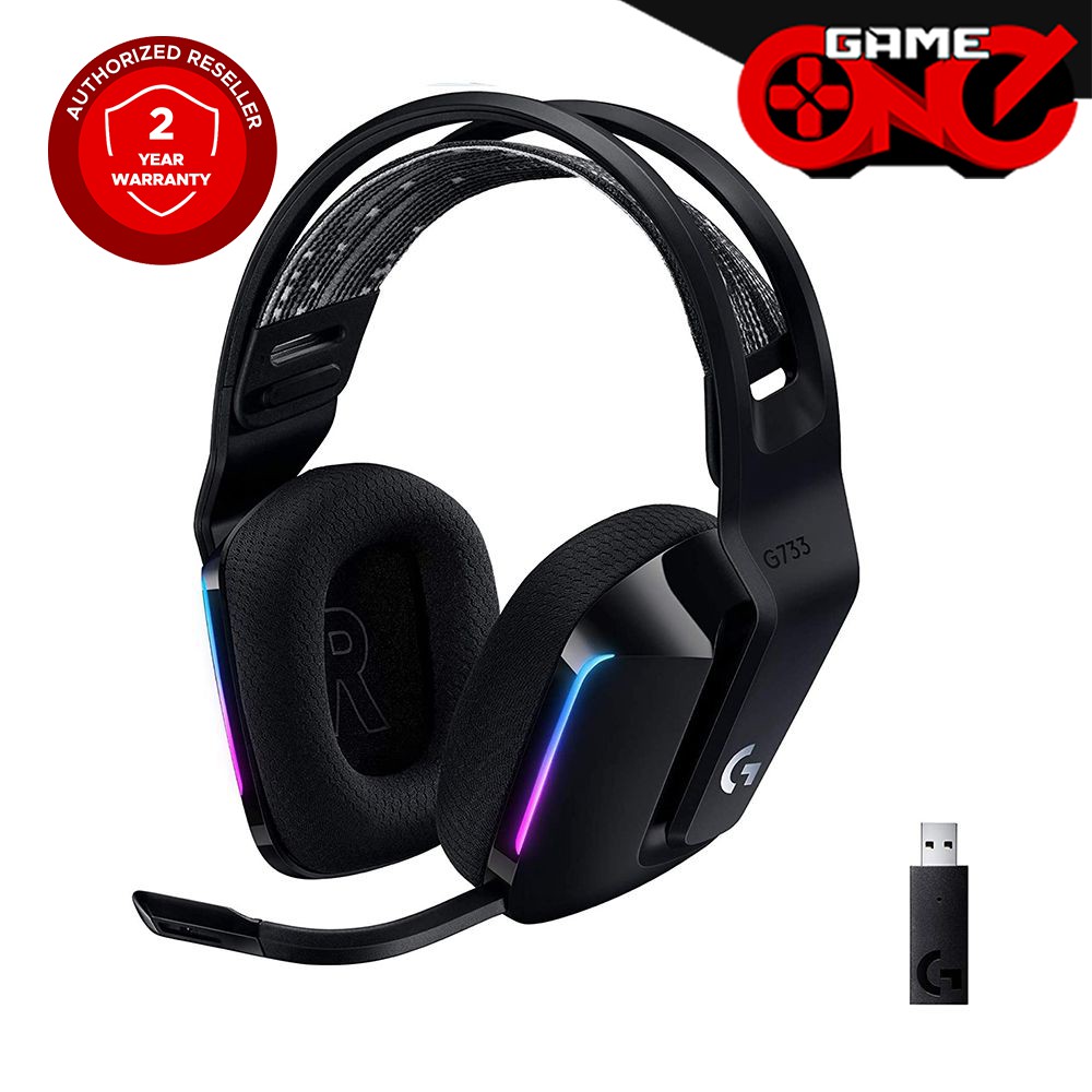 Logitech G733 Gaming Headset Black