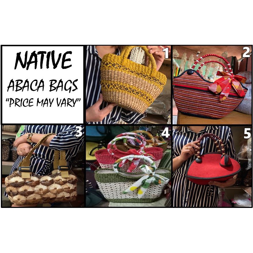 NATIVE ABACA HANDBAG MADE IN THE PHILIPPINES | Shopee Philippines