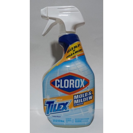 Clorox Plus Tilex Mold and Mildew Remover, Spray Bottle, 32 Ounce ...