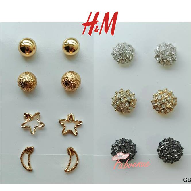 H&m shop earrings price