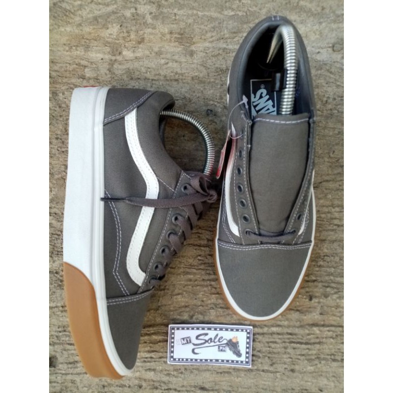 Grey vans shop old skool bumper