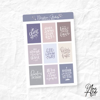 christian bible stickers for journaling scrapbooking and diaries, PaperAce