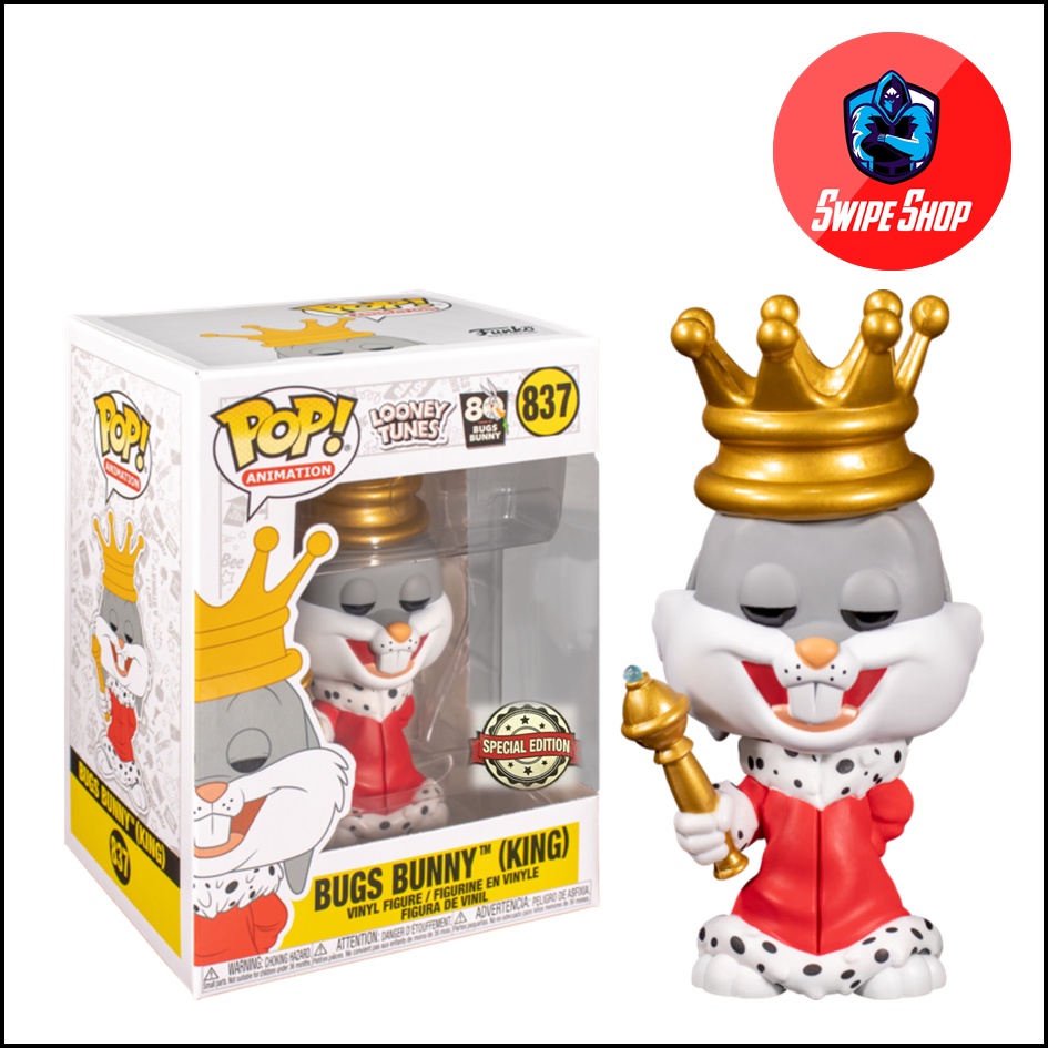 Funko Pop Bugs Bunny King Looney Tunes Exclusive | Shopee Philippines