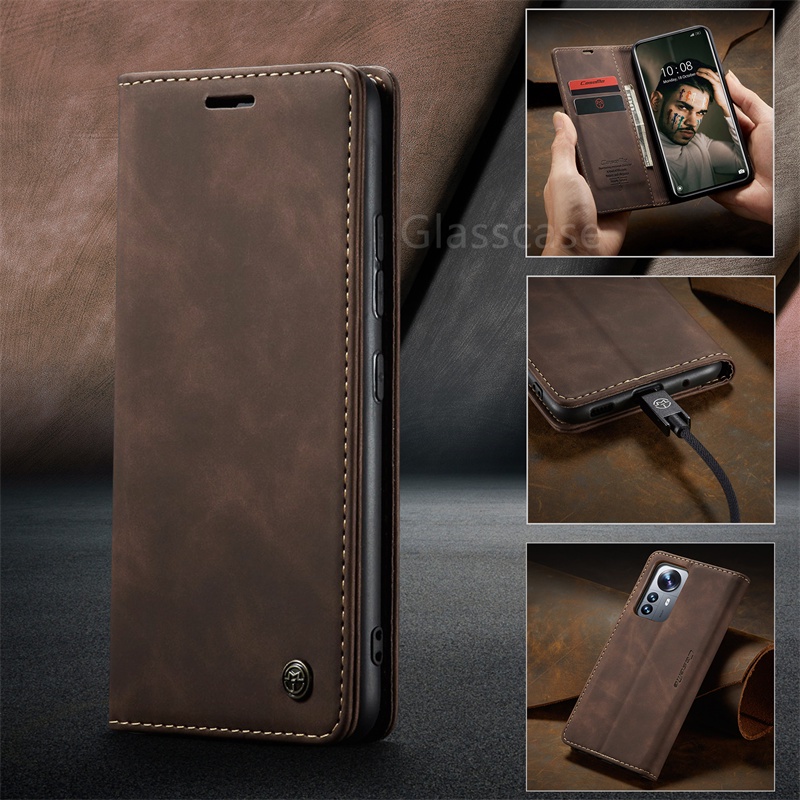 Shockproof Casing For Xiaomi 13 12 12t 13t 12s 12x 11t Pro 13 Lite 5g Flip Matte Leather Phone 1936