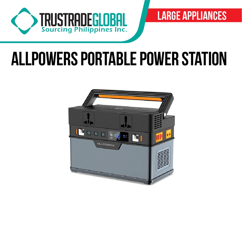 ALLPOWERS Portable Power Station 300W 500W / Power Generator | Shopee ...