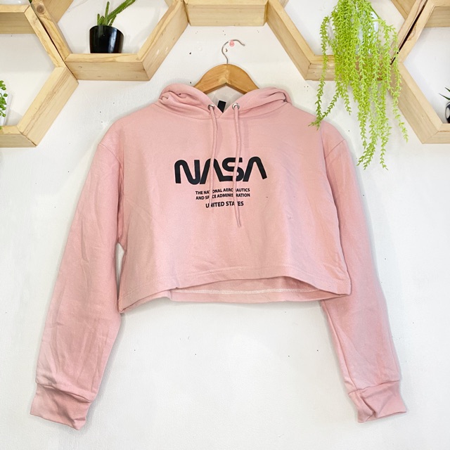Nasa cropped hoodie h&m sales